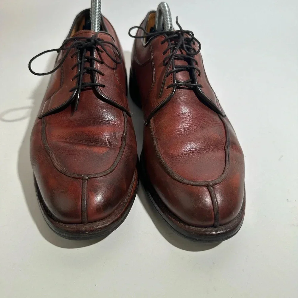 Allen Edmonds Stockbridge 3753 Split Toe Blucher Dress Shoes